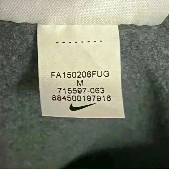 Nike Therma-Fit Womens Swoosh Colorblock Pockets Sweatshirt Hoodie Size M - Picture 9 of 10